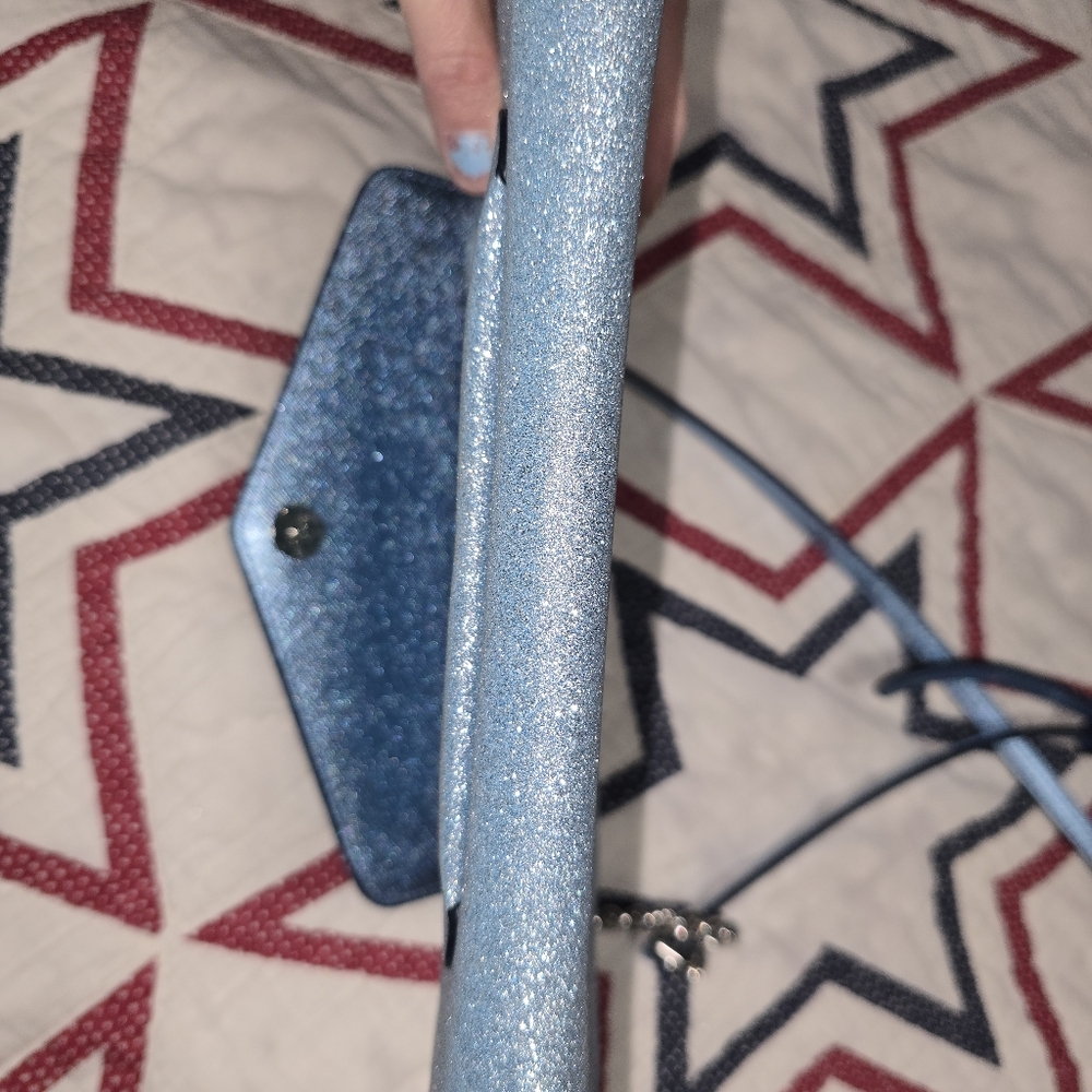 Kate Spade Frosty Sky Tinsel Flap  Crossbody - Picture 7 of 9